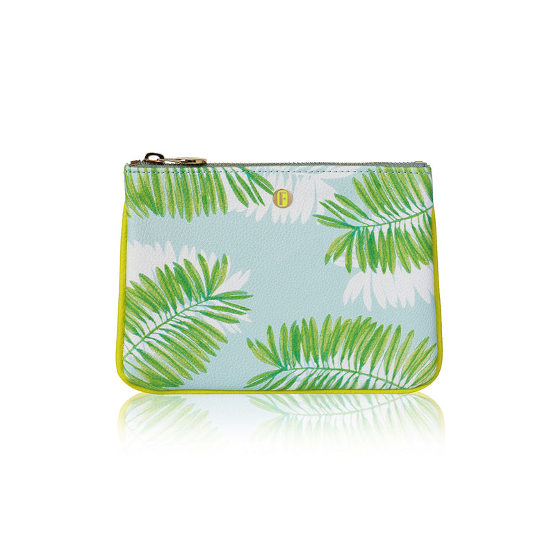 Lilium Poşet Çanta Yeşil Palmiyeler