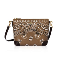 Nina Askılı Pouch Dream Bandana  Taba