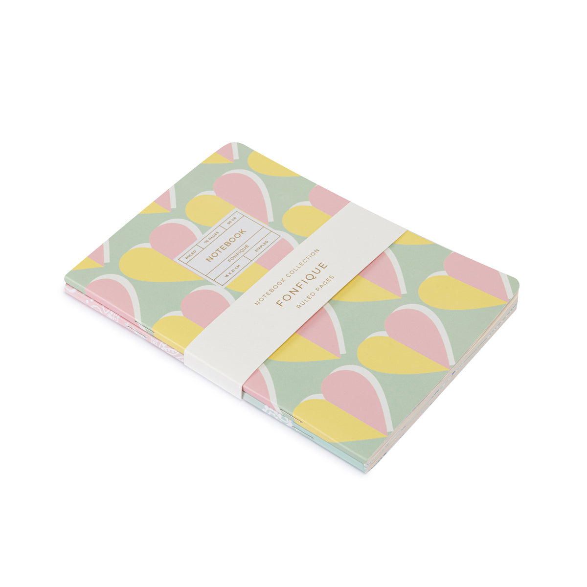 Retro Kalpler Pastel - Dream Bandana Mint 2'li Defter