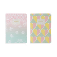 Retro Kalpler Pastel - Dream Bandana Mint 2'li Defter