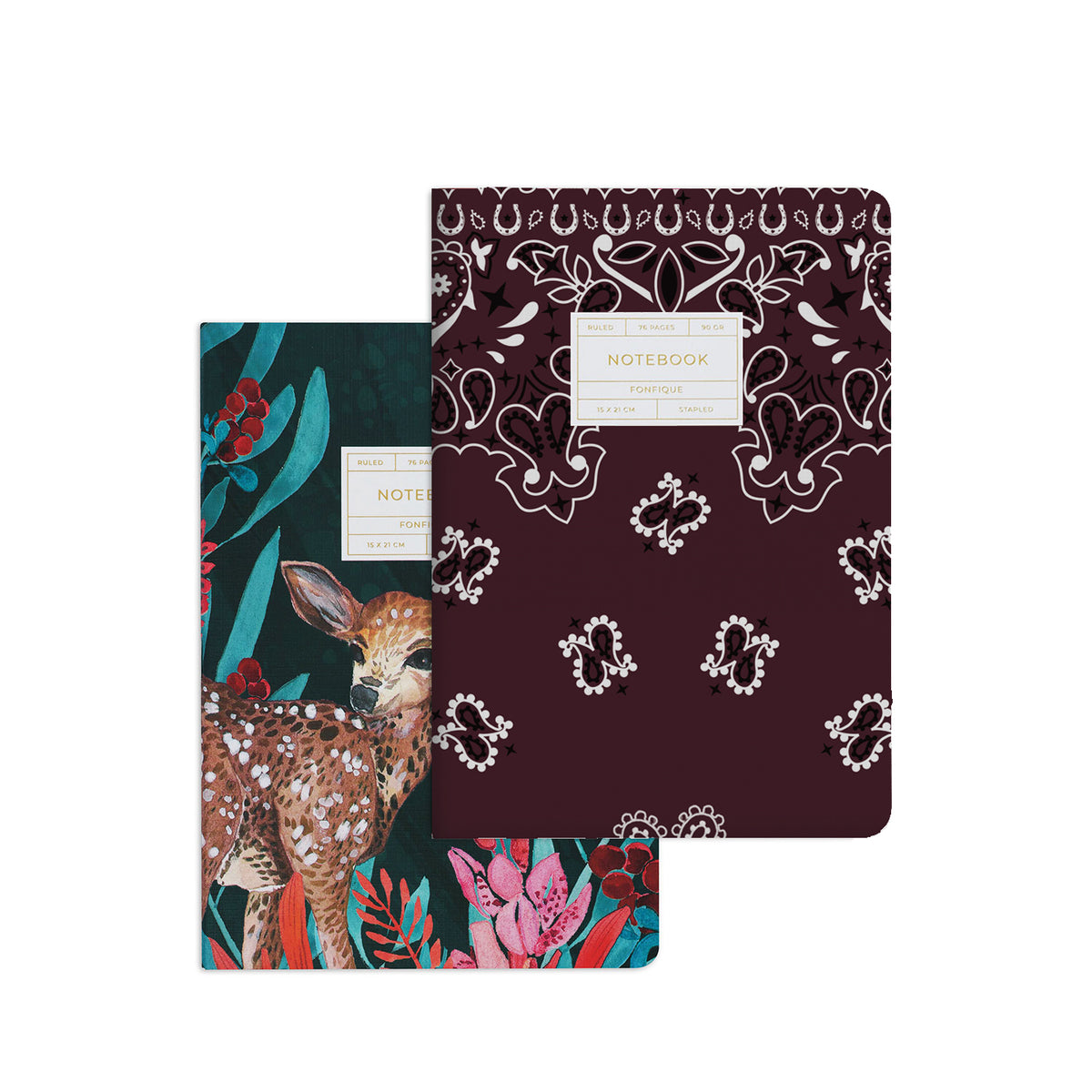 Ceylan - Dream Bandana Bordo 2'li Defter