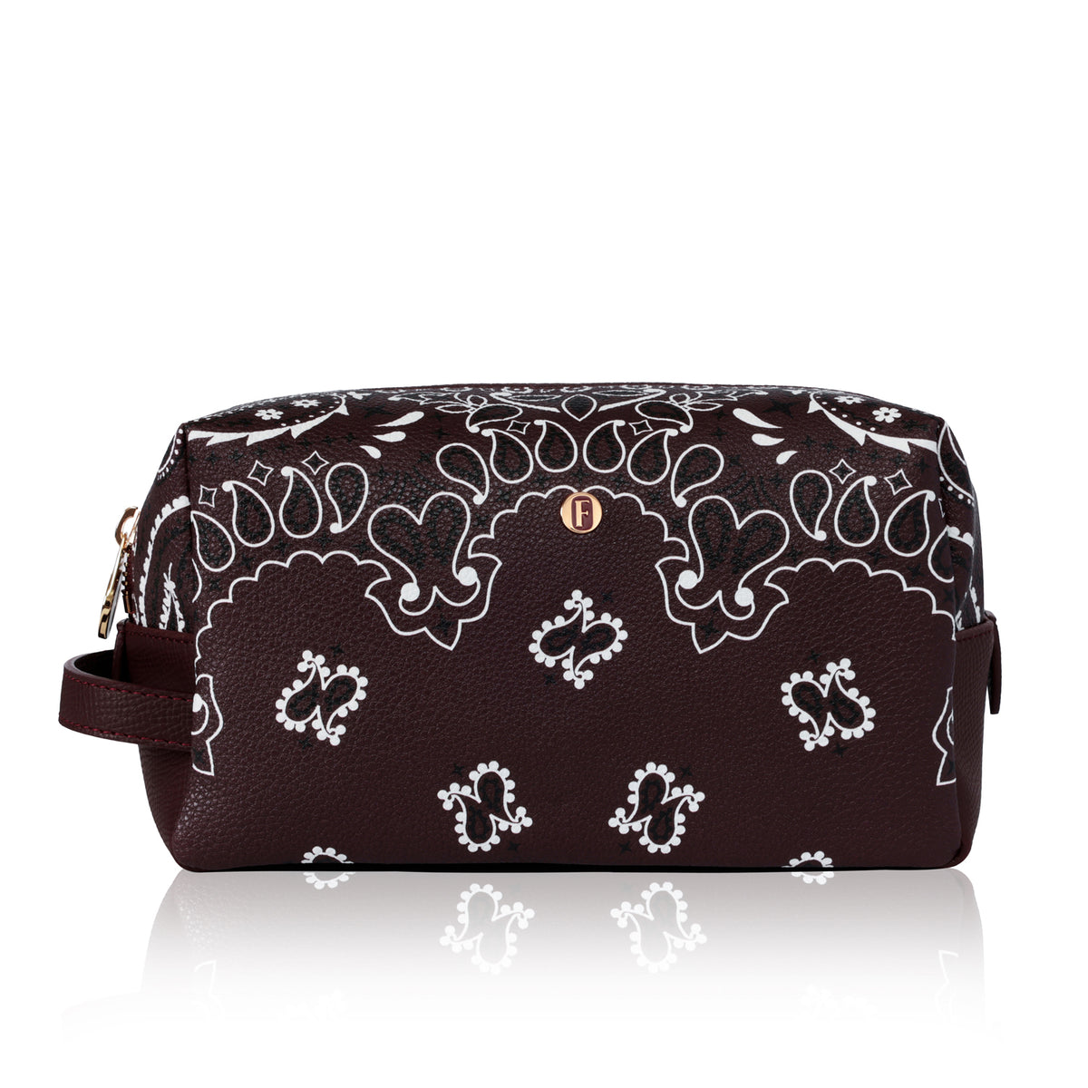 Bacio Makyaj Çantası Dream Bandana Bordo