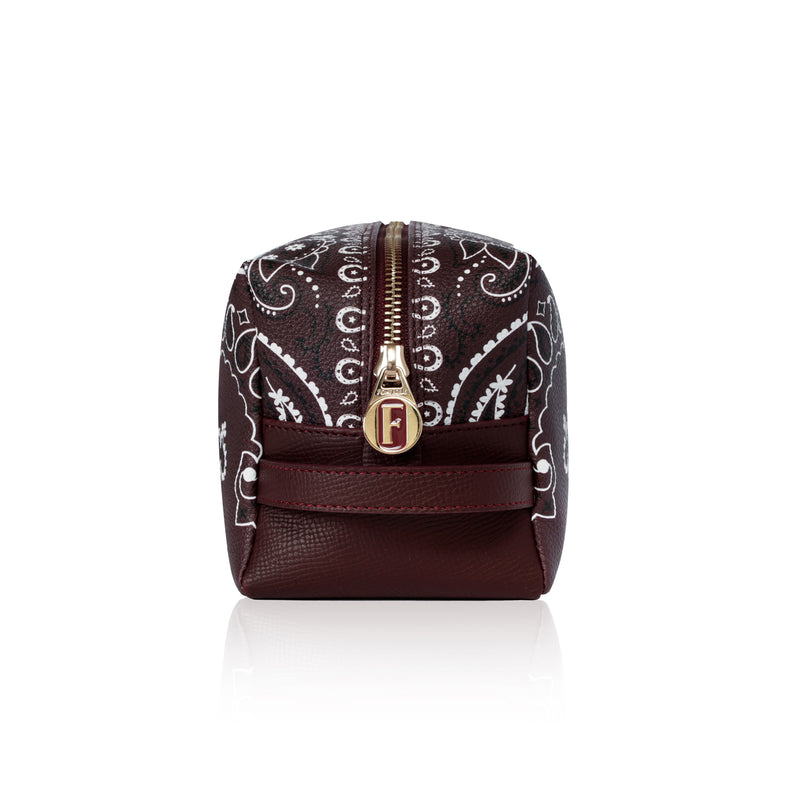 Bacio Makyaj Çantası Dream Bandana Bordo