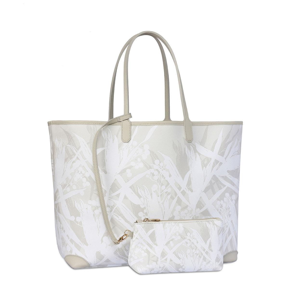 Carla XL Tote Bag Zambak Beyaz