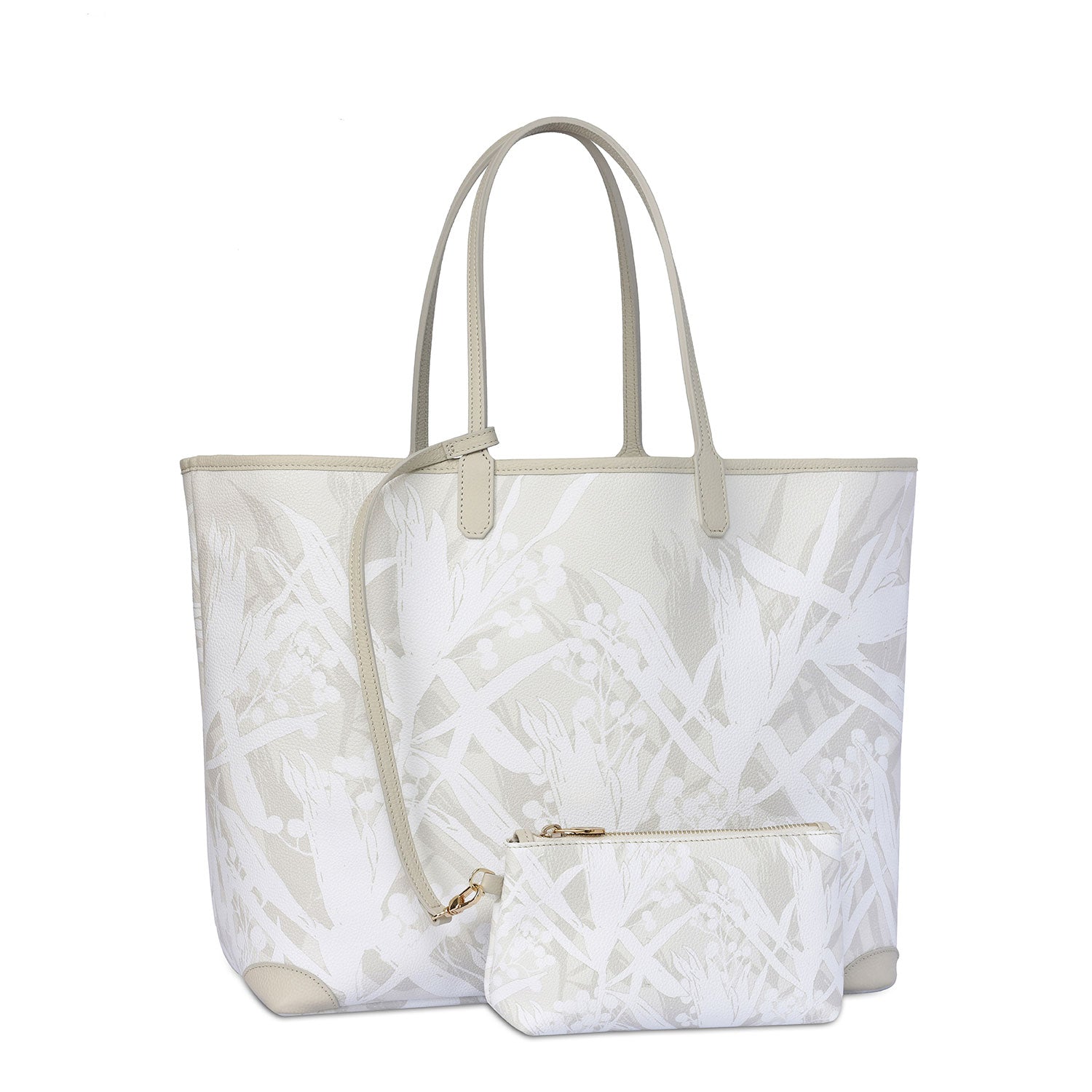 Carla XL Tote Bag Zambak Beyaz