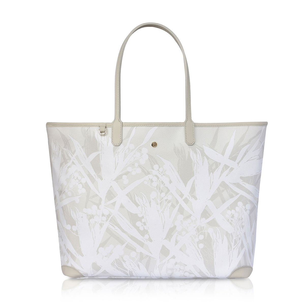 Carla XL Tote Bag Zambak Beyaz