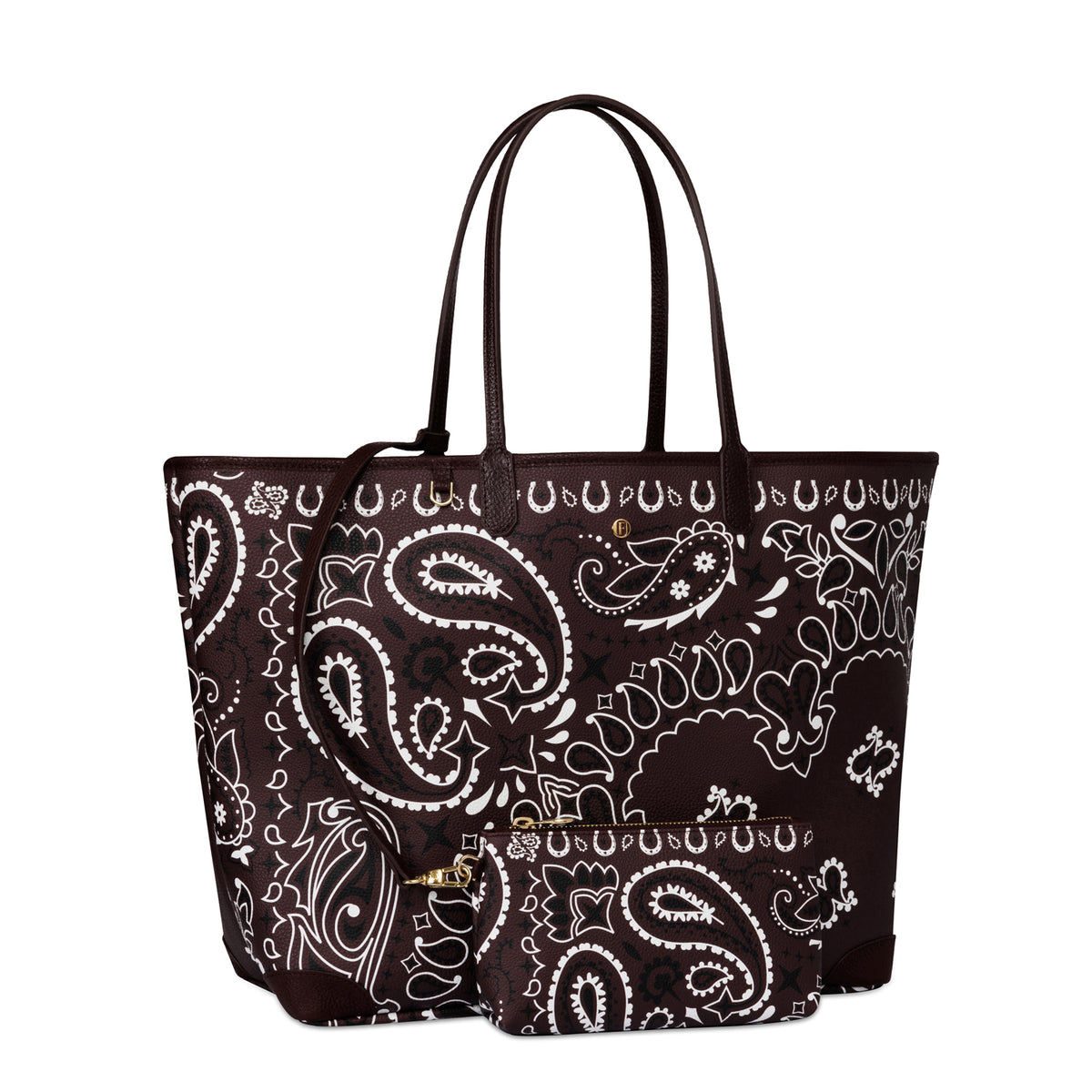 Carla XL Tote Bag Dream Bandana Bordo