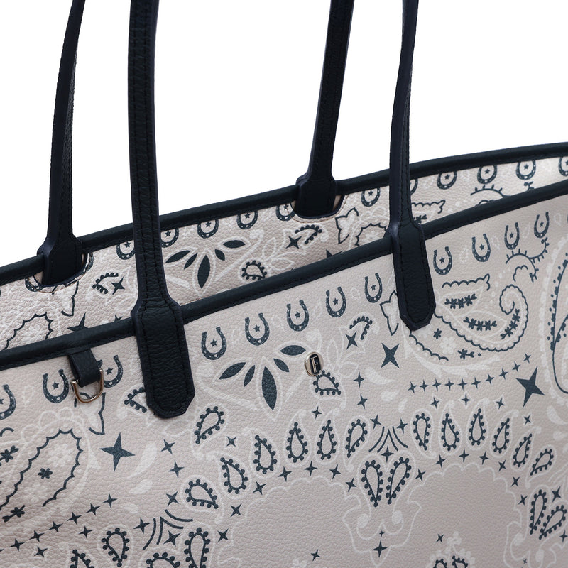 Carla XL Tote Bag Dream Bandana Gri