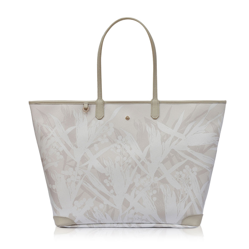Carla XL Tote Bag Zambak Beyaz