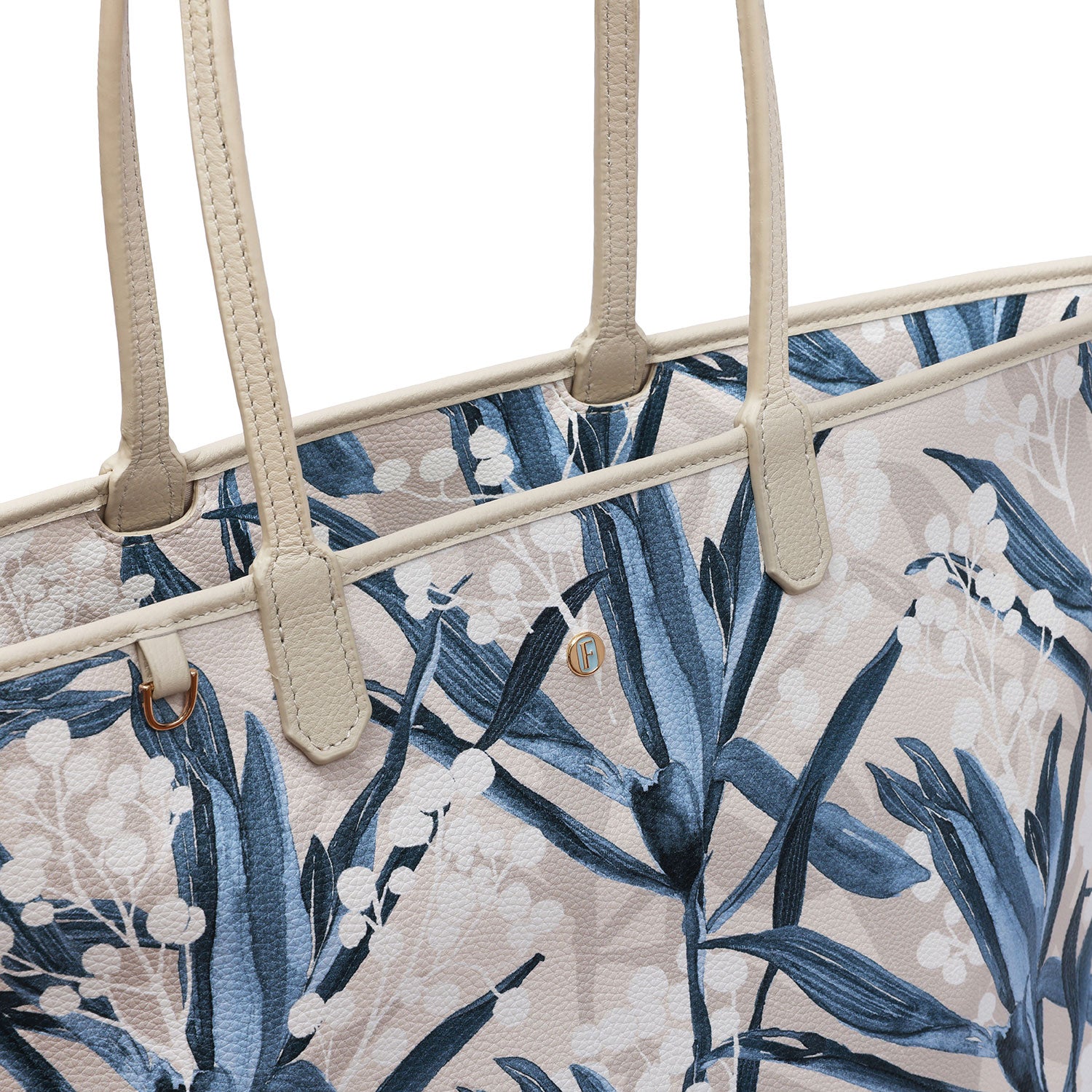 Carla XL Tote Bag Zambak Mavi – Fonfique