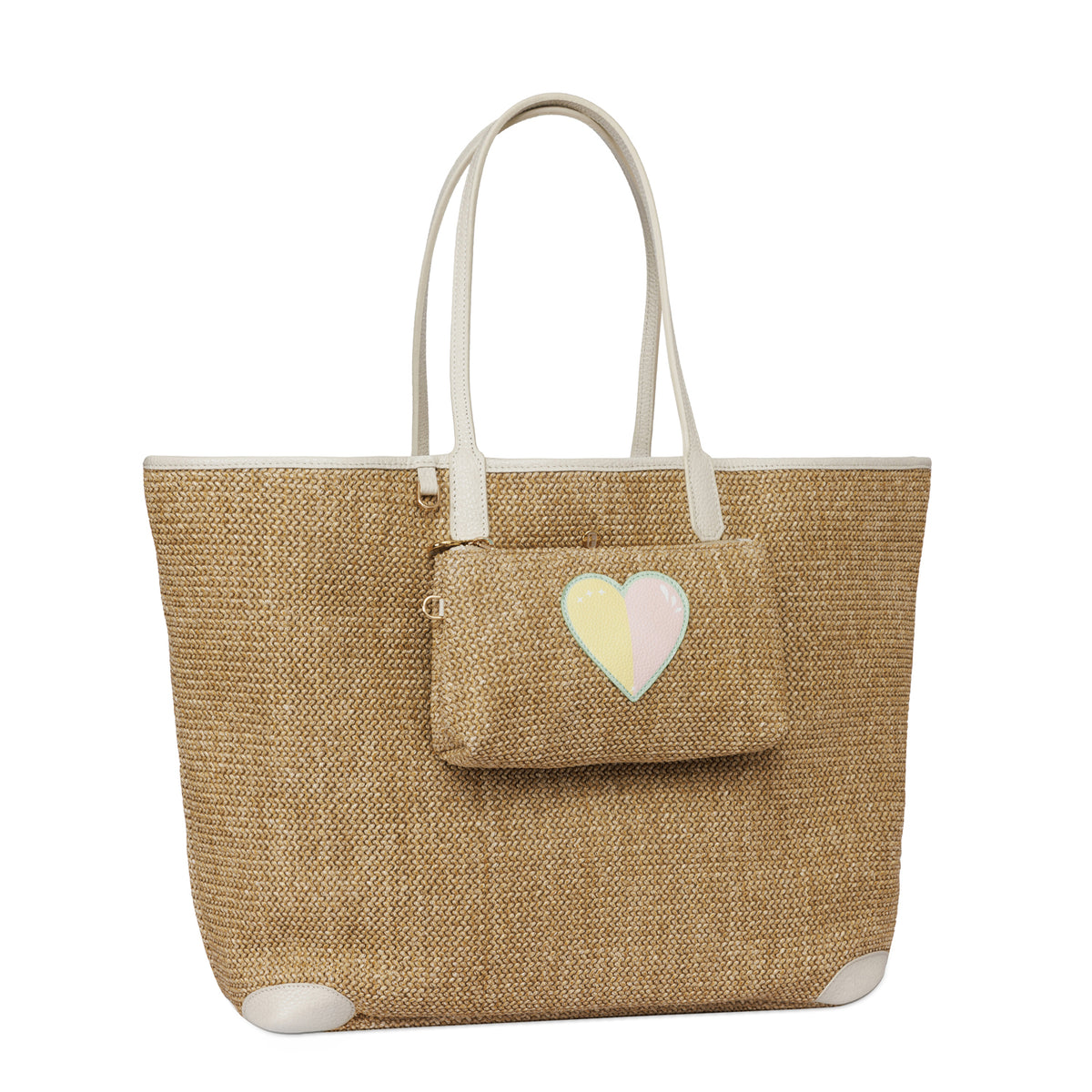 Carla XL Tote Bag Raffia Bej