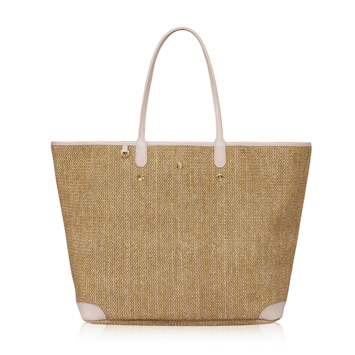 Carla XL Tote Bag Raffia Pudra
