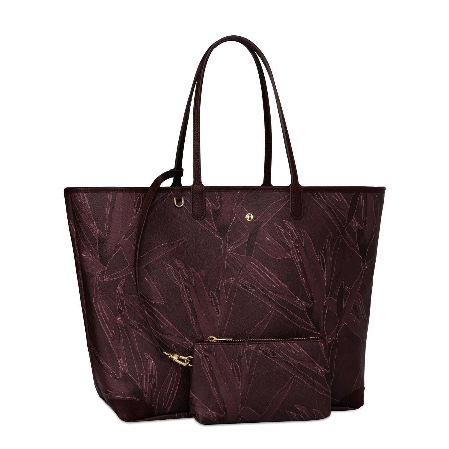 Carla XL Tote Bag Zambak Bordo