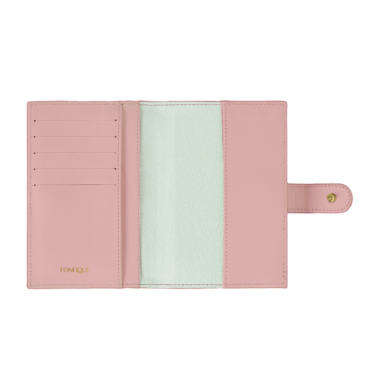 Gemma Pasaport Kılıfı Retro Kalpler Pastel