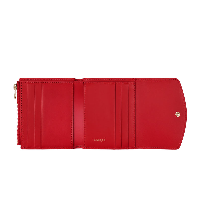 Olivia Mini Cüzdan Retro Kalpler