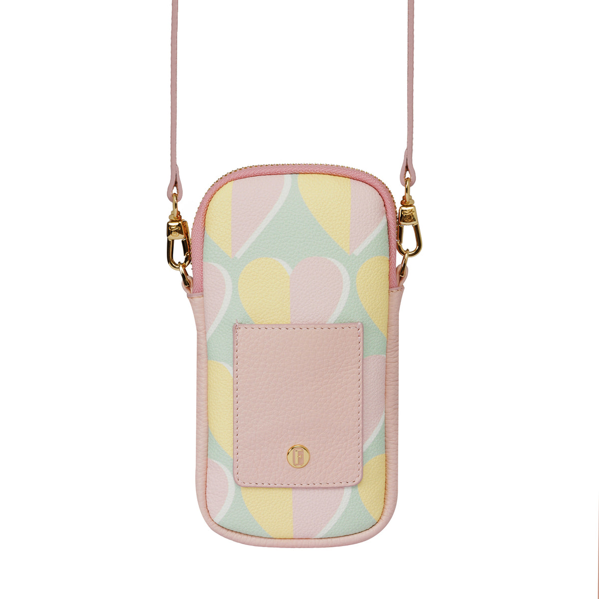 Stella Telefon Çantası Retro Kalpler Pastel