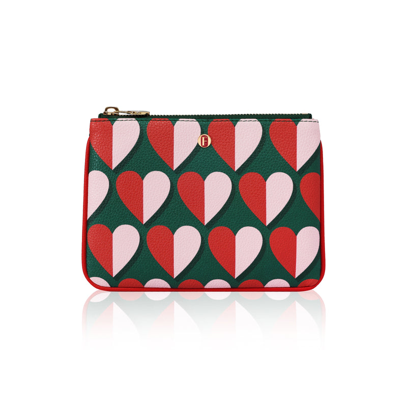 Lilium Poşet Çanta Retro Kalpler Yılbaşı