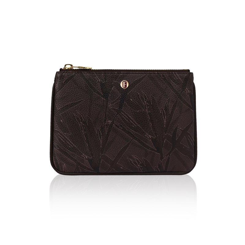 Lilium Poşet Çanta Zambak Kahve