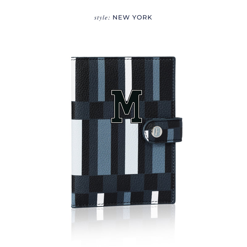 Gemma Pasaport Kılıfı Optique Lacivert