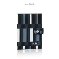 Gemma Pasaport Kılıfı Optique Lacivert