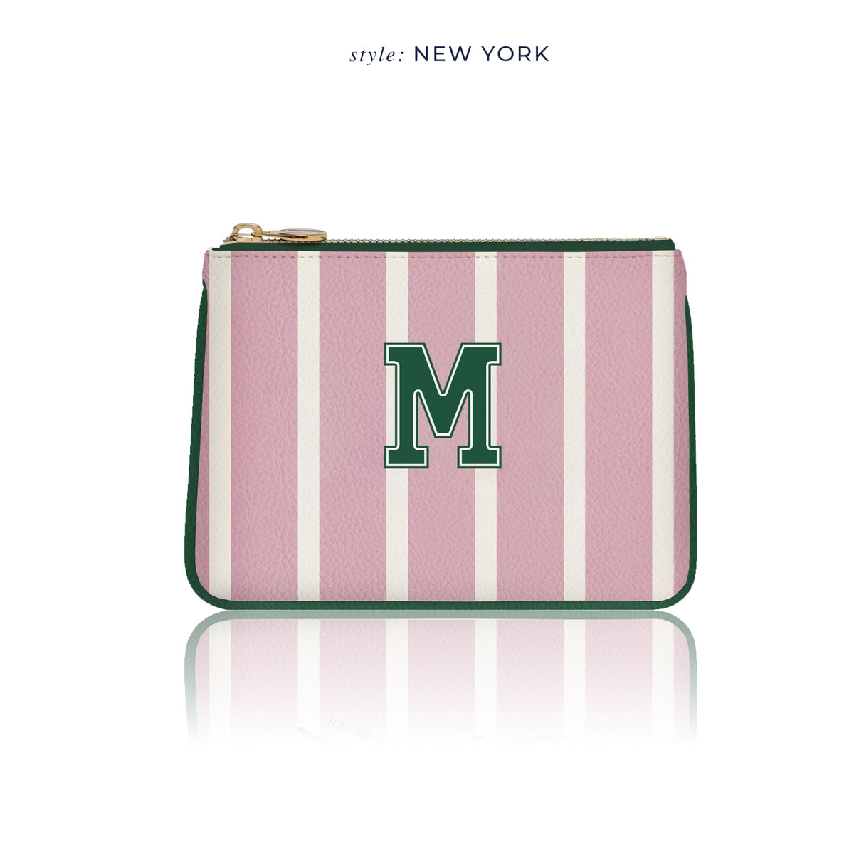 Lilium Poşet Çanta Pembe Stripe