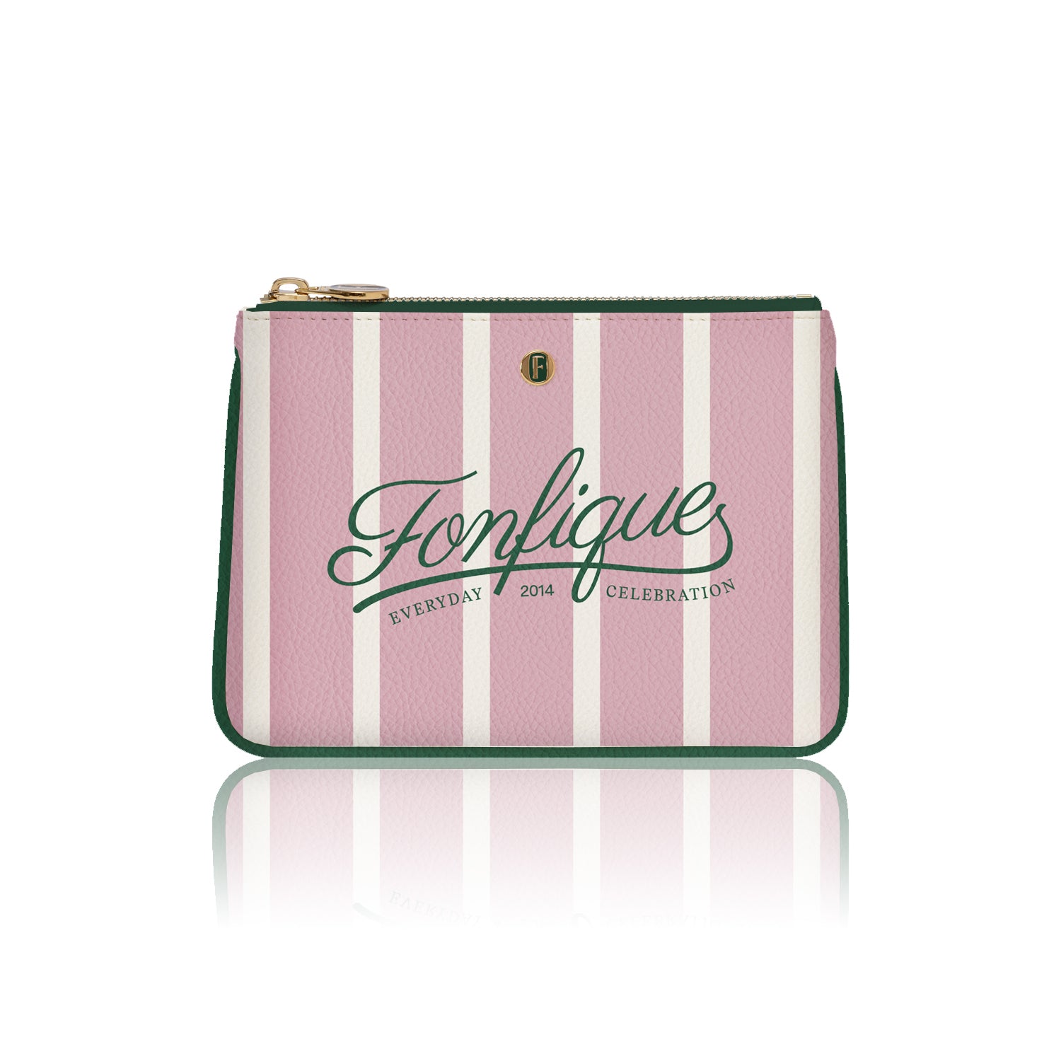 Lilium Poşet Çanta Pembe Stripe