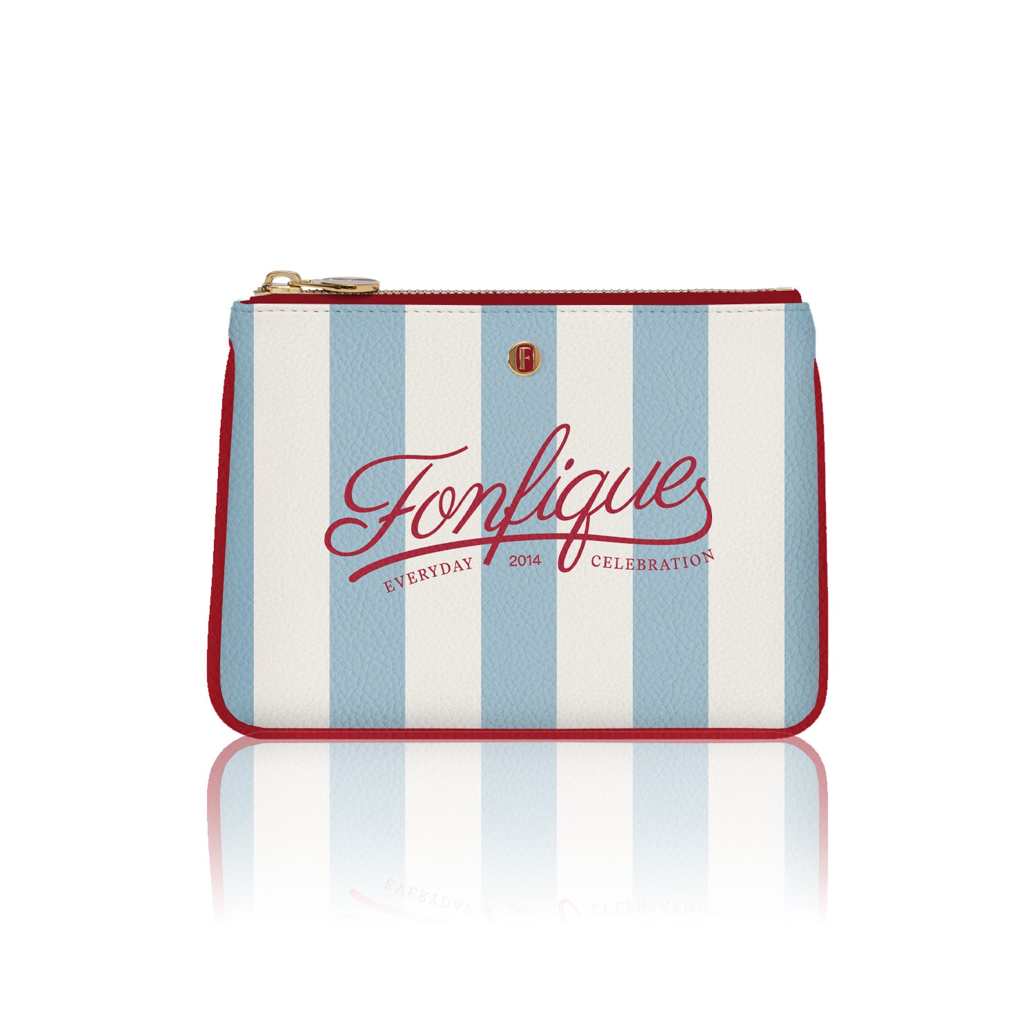 Lilium Poşet Çanta Mavi Stripe