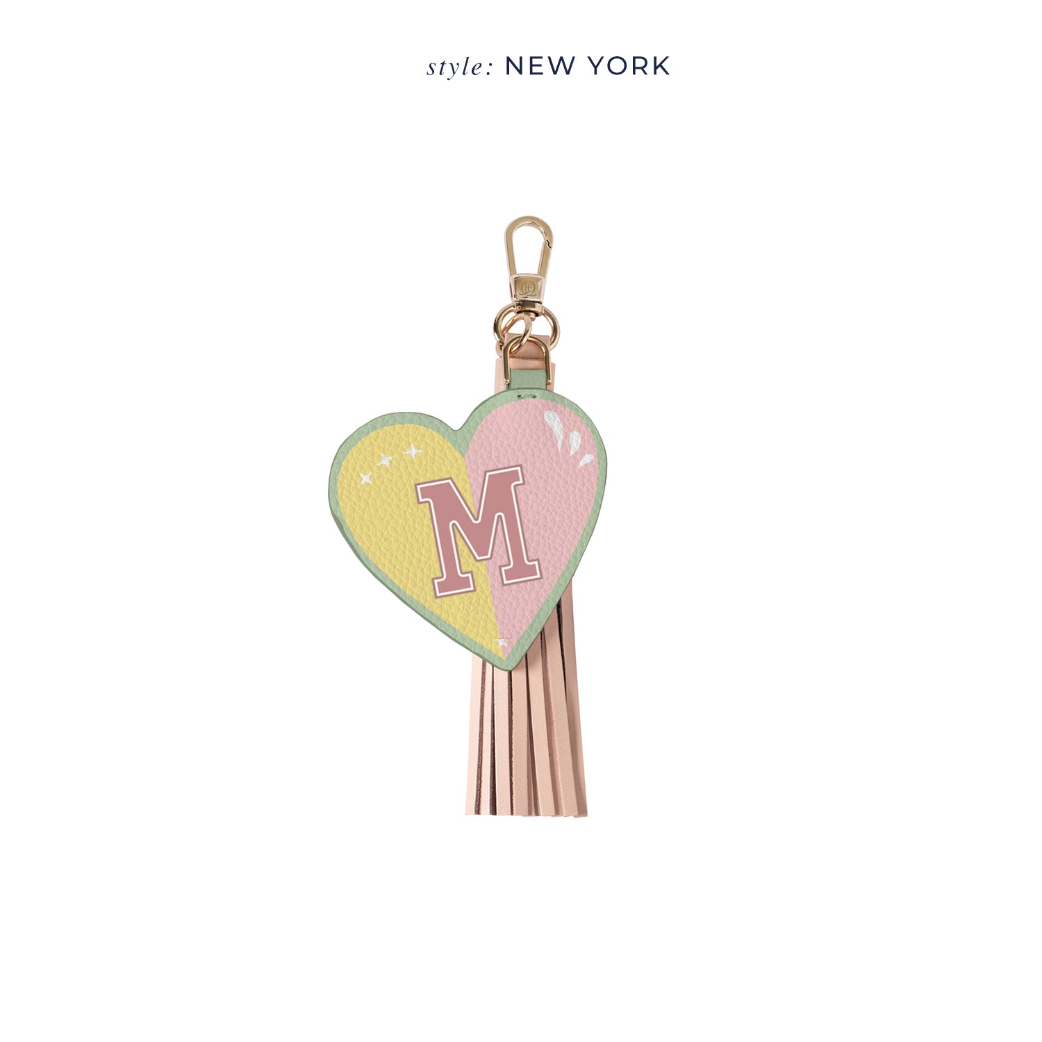 Serena Charm Kalp Pastel