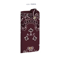 Iris Gözlük Kılıfı Dream Bandana Bordo