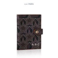 Gemma Pasaport Kılıfı Chocolate Star