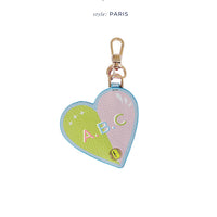 Serena Charm Mavi Kalp Pastel