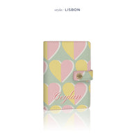Destra Kartlık Retro Kalpler Pastel