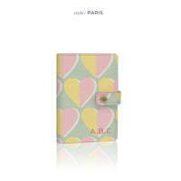 Destra Kartlık Retro Kalpler Pastel