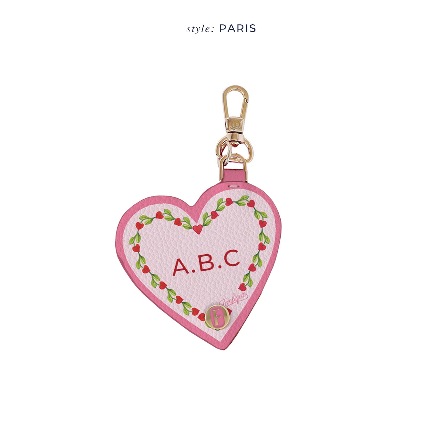 Serena Charm Berry Cherry Pembe