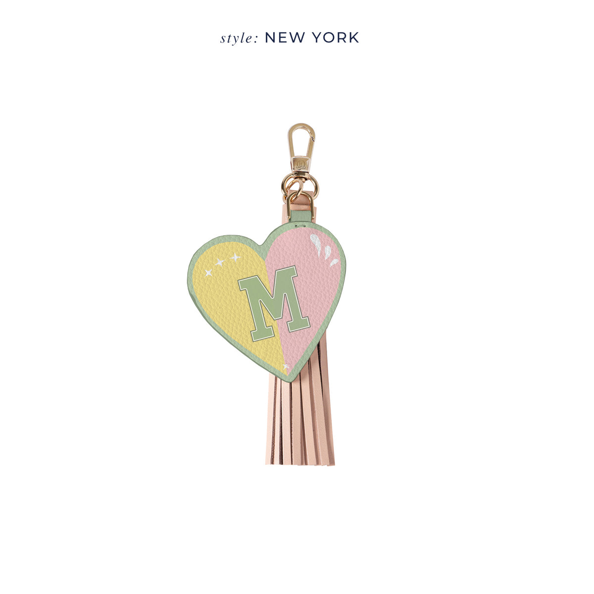 Serena Charm Kalp Pastel