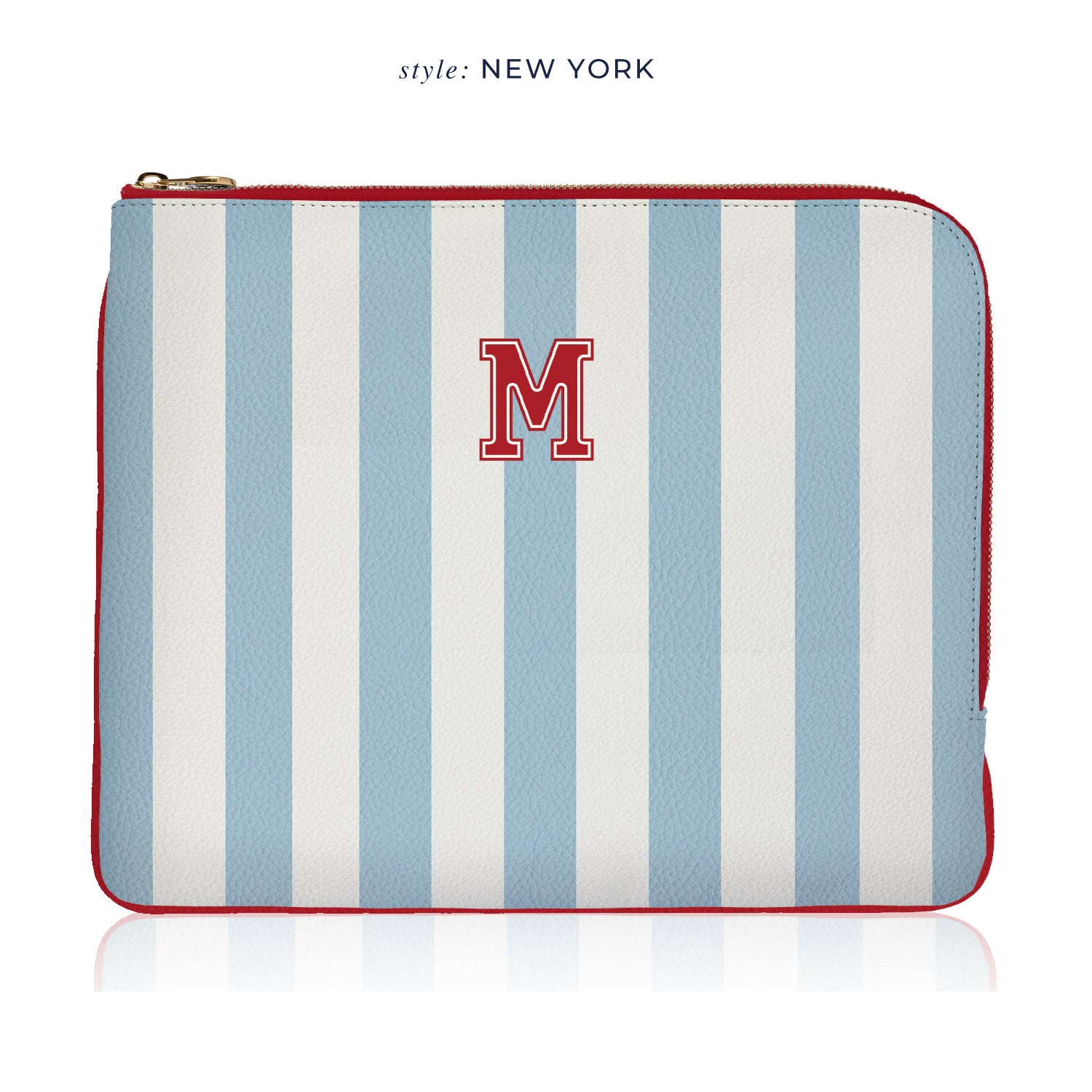 Brera Laptop Kılıfı Mavi Stripe