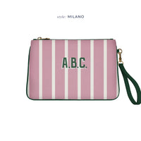 Dalida El Çantası Pembe Stripe