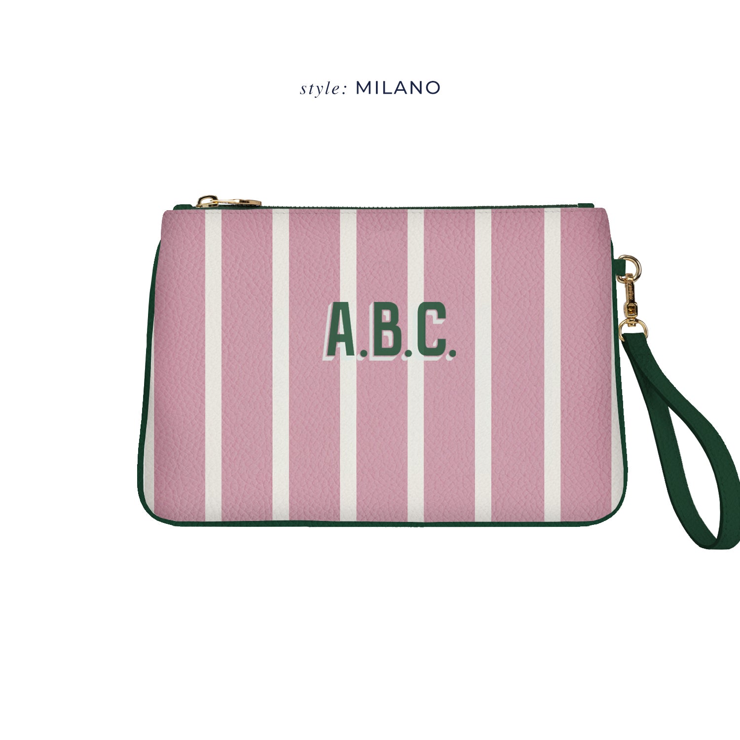 Dalida El Çantası Pembe Stripe