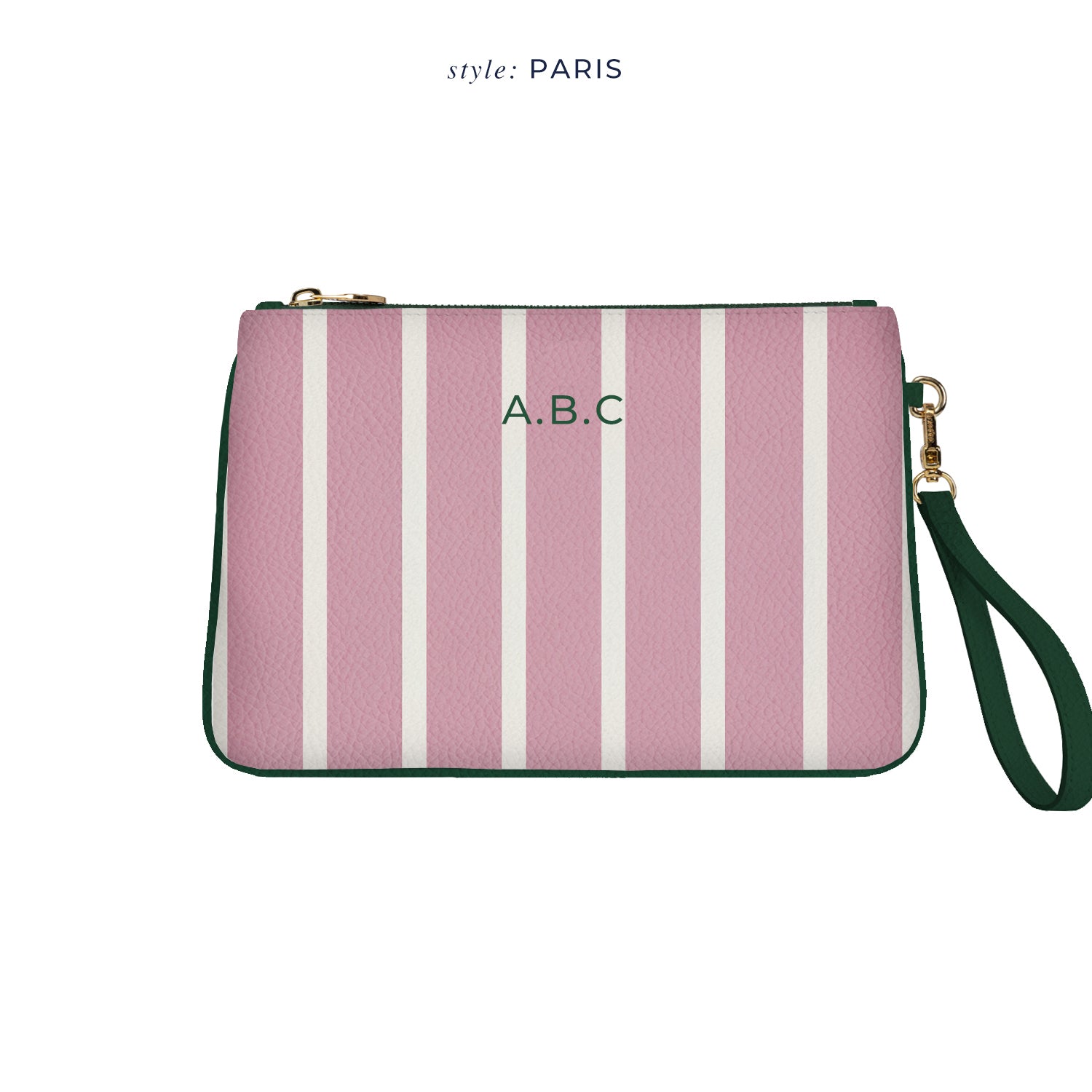 Dalida El Çantası Pembe Stripe