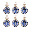 fonfique anahtarlık keyholder papatya daisy mavi blue beyaz white  hediye gift monogram alfabe  alphabet boncuk bead