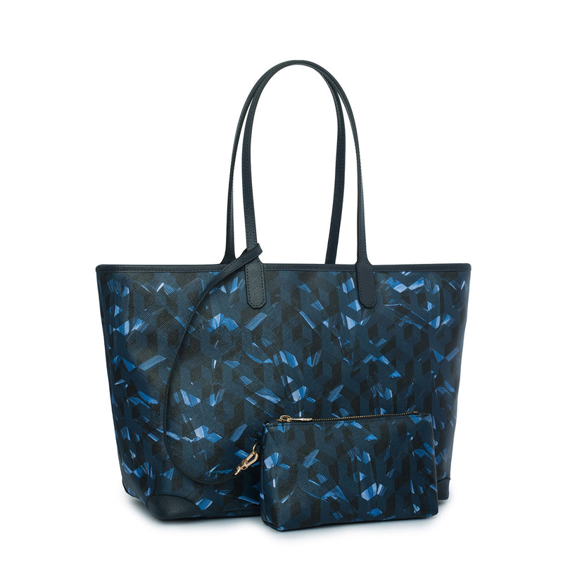 Carla Tote Bag The Cubes Lacivert