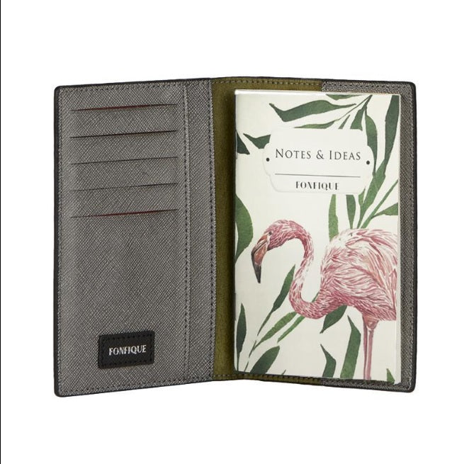 Fonfique gemma pasaport holdercover pasaport kılıfı pasaportluk notebook defter flamngo pembe pink hediye gift