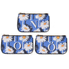 Fonfique Lily mini poşet lily mini clutch para çantası money bag Papatya Daisy Monogram blue mavi beyaz white Monogram hediye gift