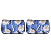 Fonfique Lily mini poşet lily mini clutch para çantası money bag Papatya Daisy Monogram blue mavi beyaz white Monogram hediye gift