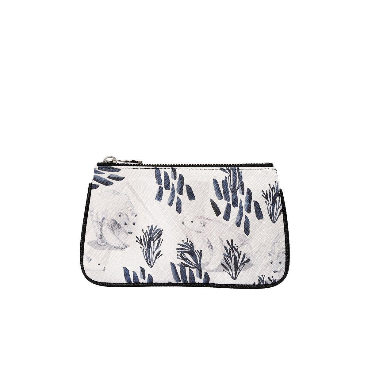 Fonfique Lily mini poşet lily mini clutch para çantası money bag kutup ayısı polar bear beyaz white hediye gift