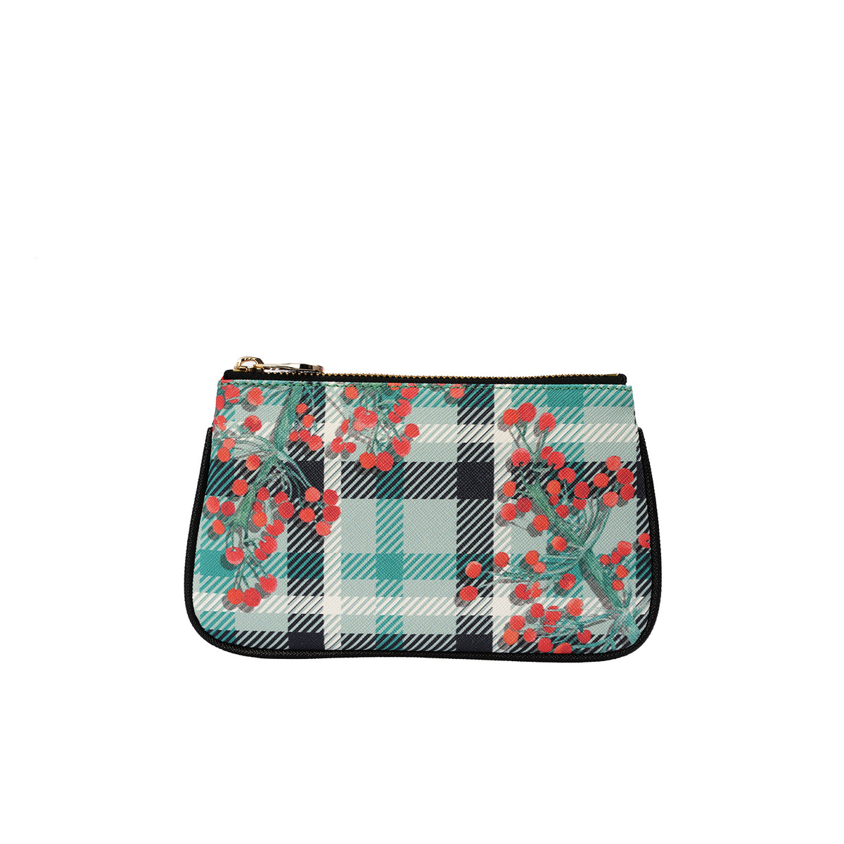 fonfique lily mini poşet mini clutch para çantası money bag  ekose kokina yılbaşı christmas kırmızı red hediye gitf