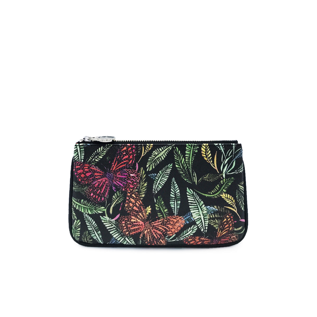 fonfique lily mini poşet para cüzdanı mini clutch money  bag botanik botanical kelebek butterfly hediye gift