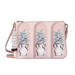Fonfique Merita Clutch portföy çanta askılı çanta Boncuklu the vaze vazo pembe pink hediye gift