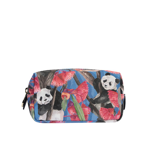Fonfique MiniBacio Pouch makeup bag makyaj cantasi  Panda mavi pembe blue pink hediye gift