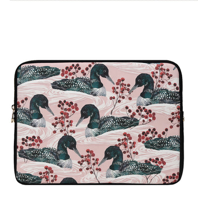 Fonfique Mitte Laptop kılıfı laptop case ördek pembe pink loon birds hediye gift